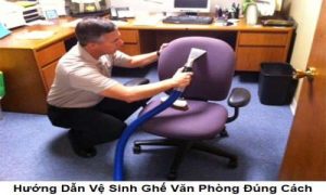 cách vệ sinh ghế văn phòng