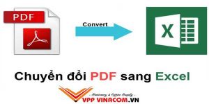 cách chuyển pdf sang excel