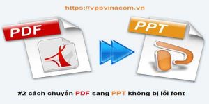 cách chuyển pdf sang ppt không bị lỗi font