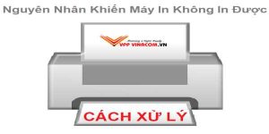 máy in không in được