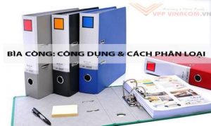 công dụng của bìa còng