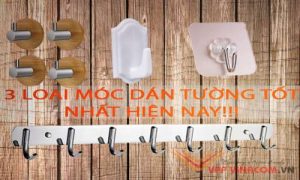 móc dán tường