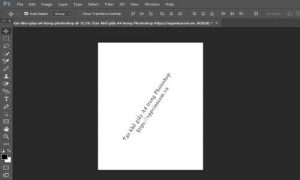 tạo khổ giấy a4 trong photoshop